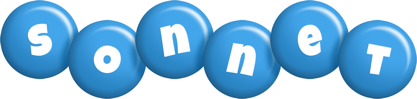 Sonnet candy-blue logo