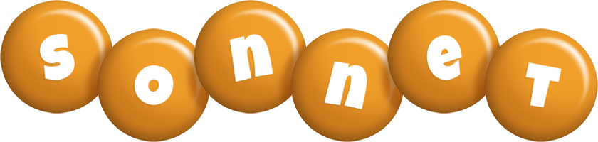 Sonnet candy-orange logo