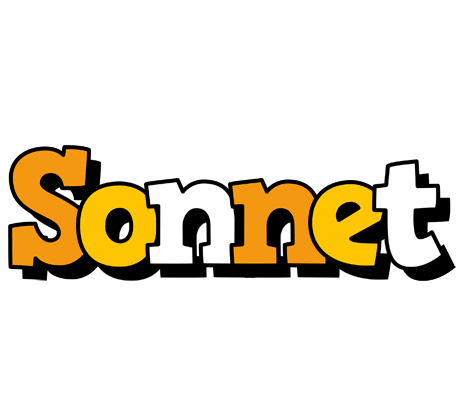 Sonnet cartoon logo