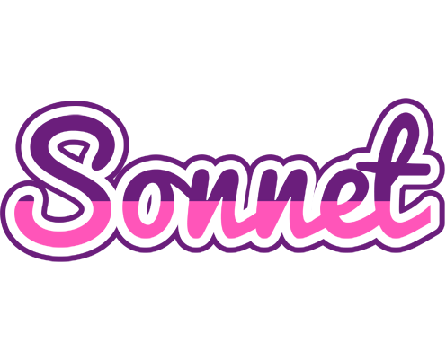 Sonnet cheerful logo