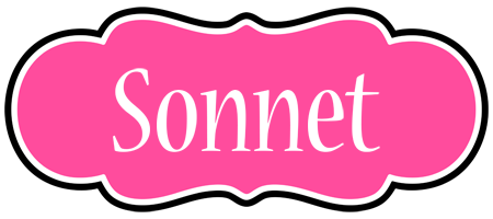 Sonnet invitation logo