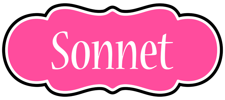 Sonnet invitation logo