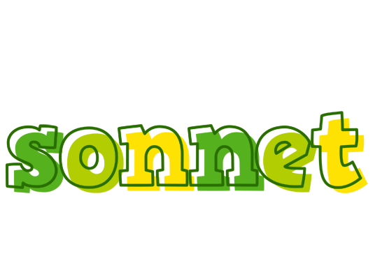 Sonnet juice logo