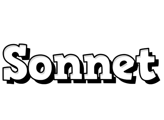 Sonnet snowing logo