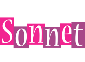 Sonnet whine logo