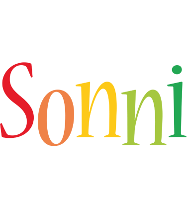 Sonni birthday logo
