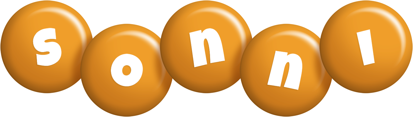 Sonni candy-orange logo