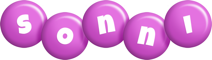 Sonni candy-purple logo