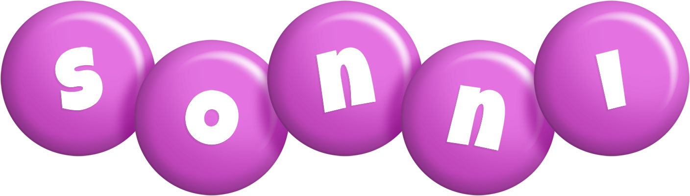 Sonni candy-purple logo