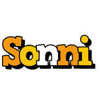 Sonni cartoon logo