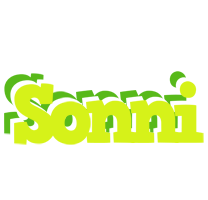 Sonni citrus logo