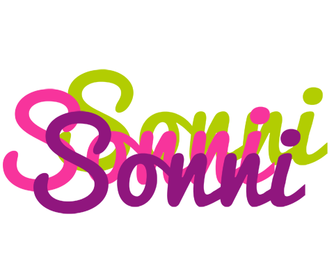 Sonni flowers logo