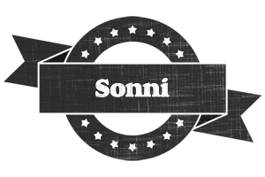 Sonni grunge logo