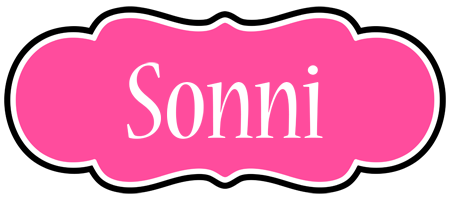 Sonni invitation logo