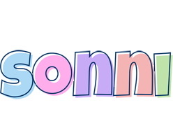 Sonni pastel logo