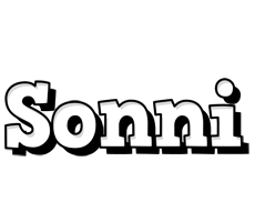 Sonni snowing logo