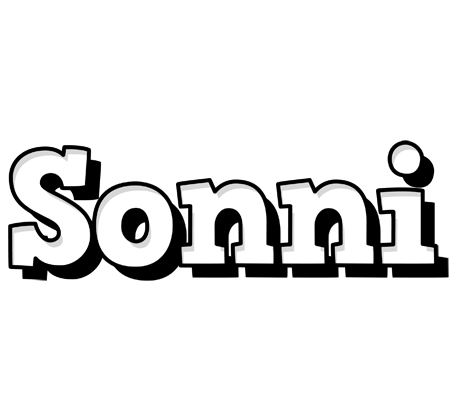 Sonni snowing logo
