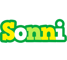 Sonni soccer logo