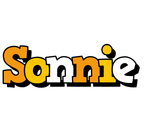 Sonnie cartoon logo
