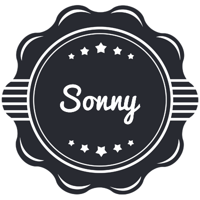 Sonny badge logo
