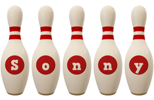 Sonny bowling-pin logo