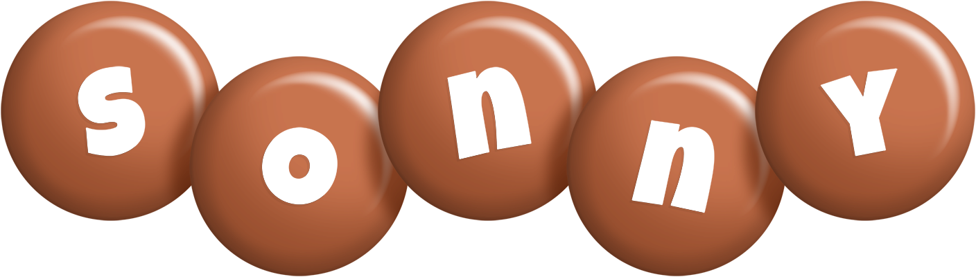 Sonny candy-brown logo