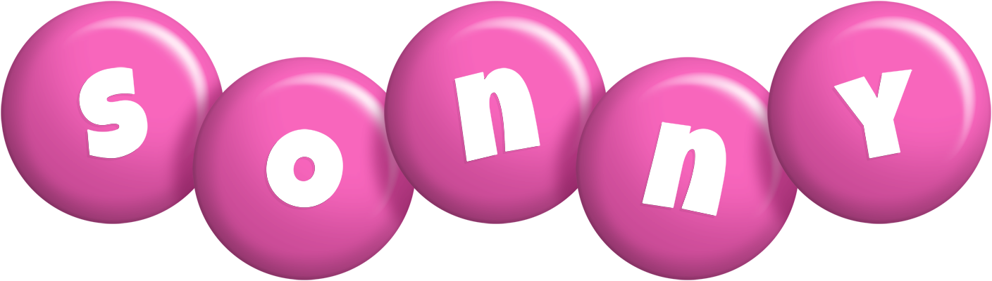 Sonny candy-pink logo