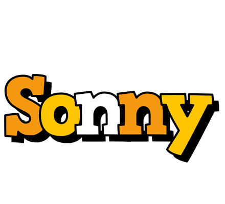 Sonny cartoon logo