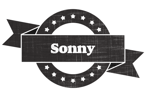 Sonny grunge logo