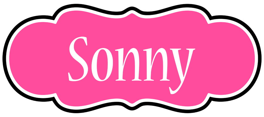 Sonny invitation logo