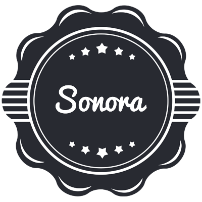 Sonora badge logo