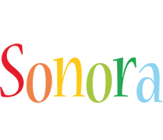 Sonora birthday logo