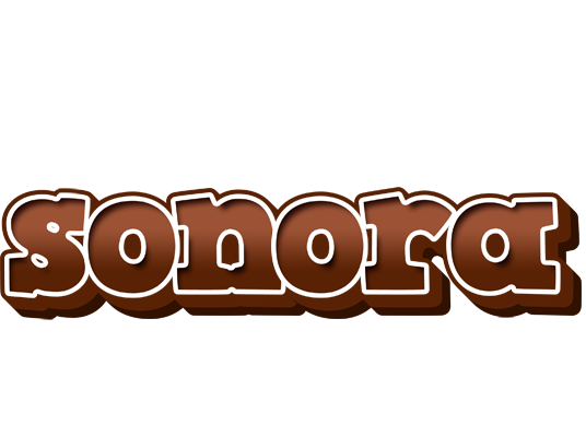Sonora brownie logo