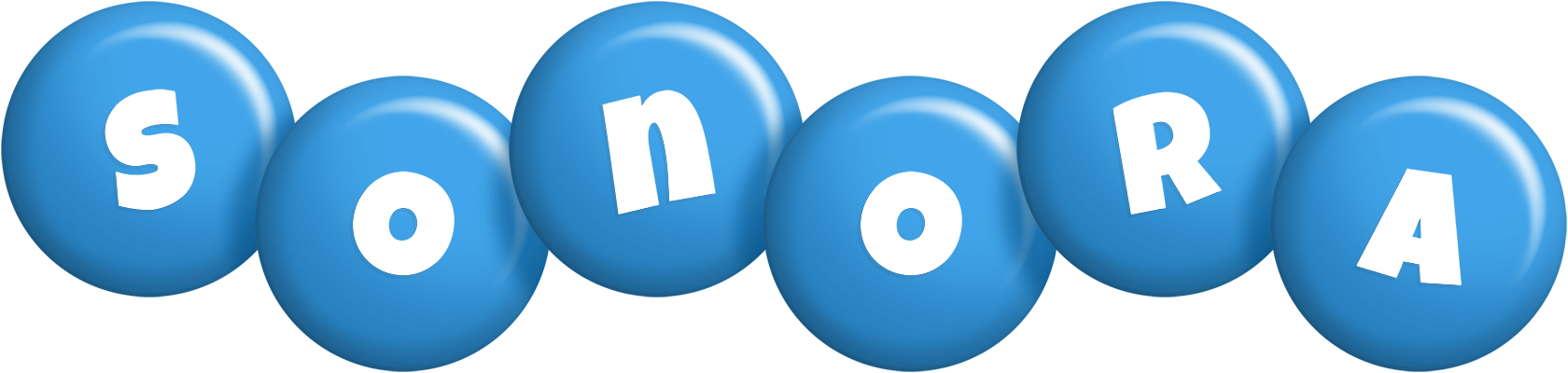 Sonora candy-blue logo