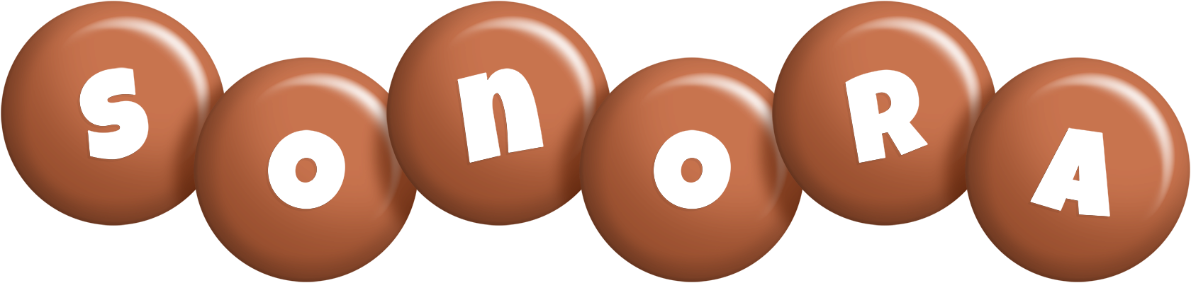 Sonora candy-brown logo