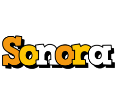 Sonora cartoon logo