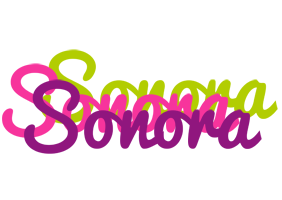 Sonora flowers logo