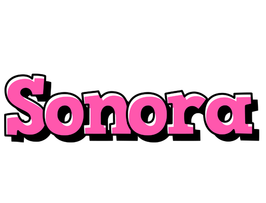 Sonora girlish logo