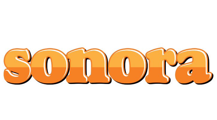 Sonora orange logo