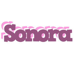 Sonora relaxing logo