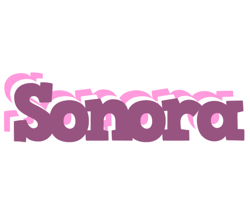 Sonora relaxing logo