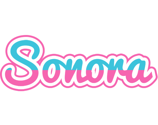 Sonora woman logo