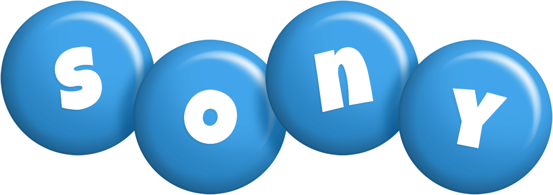Sony candy-blue logo