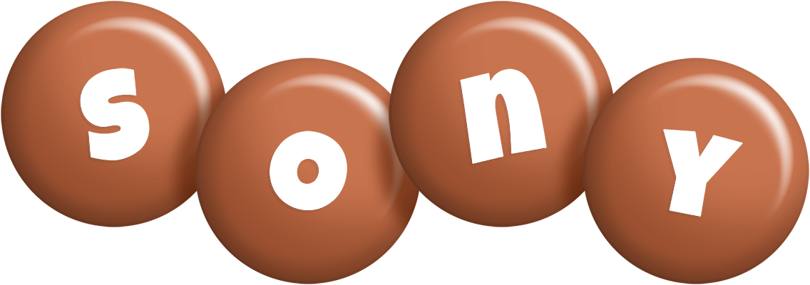 Sony candy-brown logo