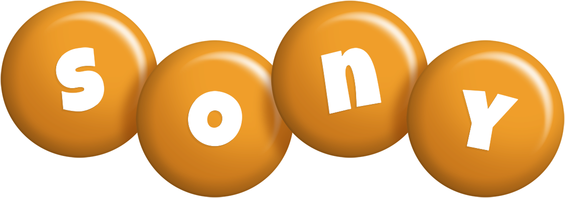 Sony candy-orange logo