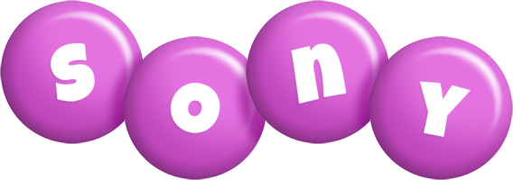 Sony candy-purple logo
