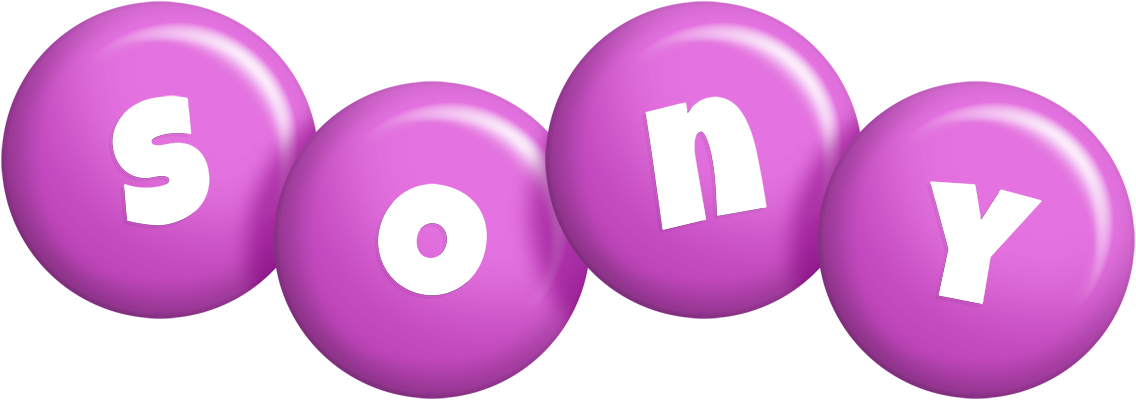 Sony candy-purple logo