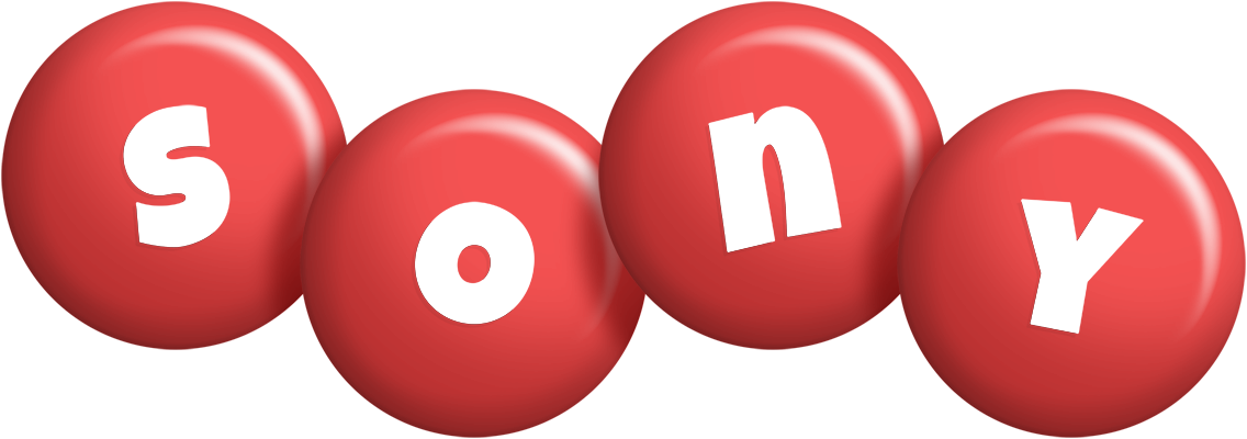 Sony candy-red logo
