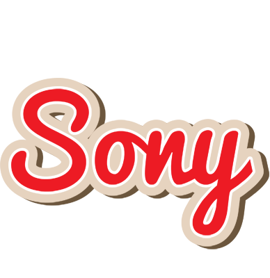 Sony chocolate logo