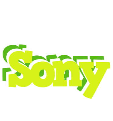 Sony citrus logo